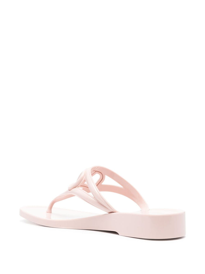 Valentino Garavani Sandals Pink Other Fibres