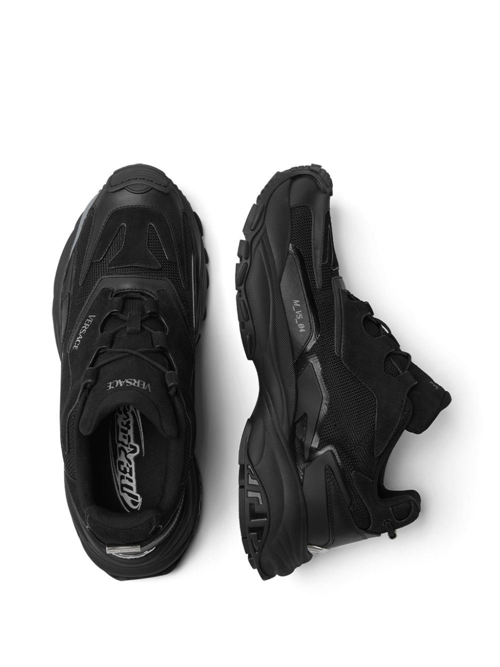 Versace Sneakers Black Lining: Calf Leather