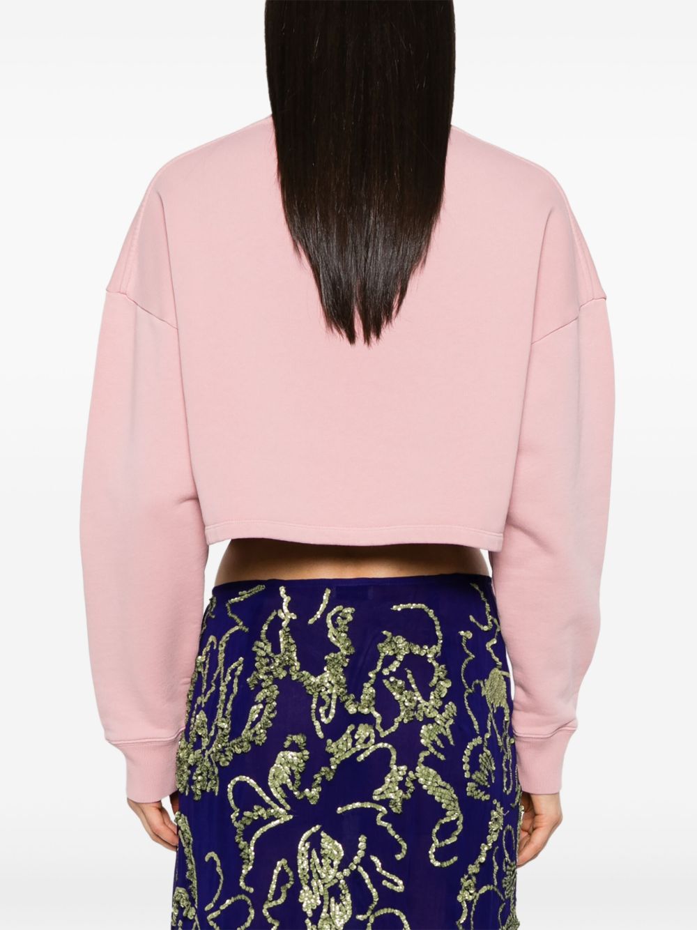 Loewe Sweaters Pink Cotton