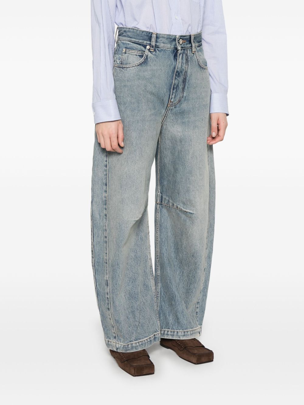 Loewe Jeans Clear Blue Cotton
