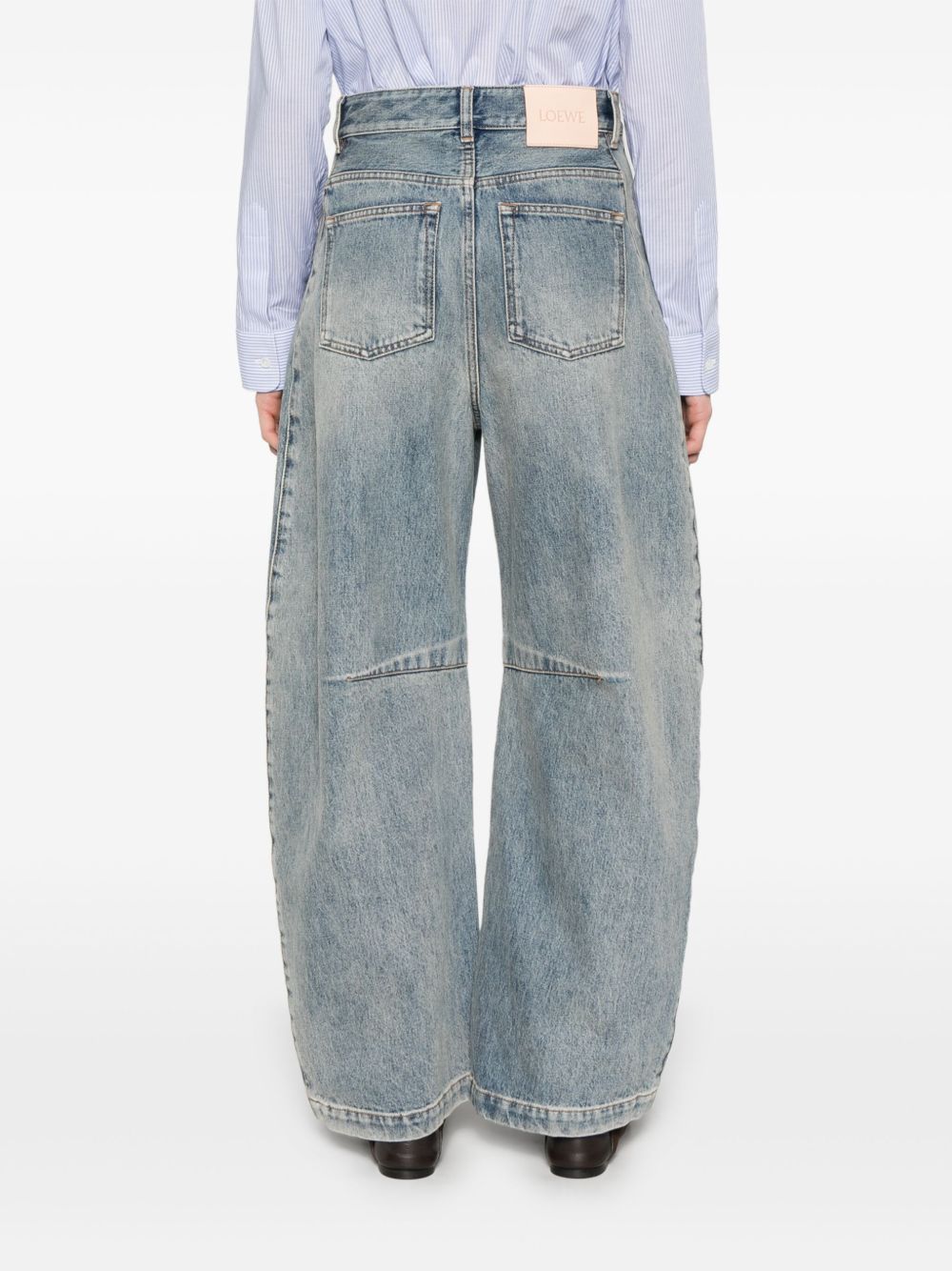 Loewe Jeans Clear Blue Cotton
