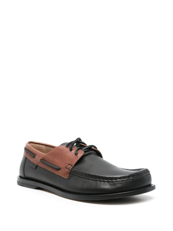 Loewe Flat shoes Brown Calf Leather