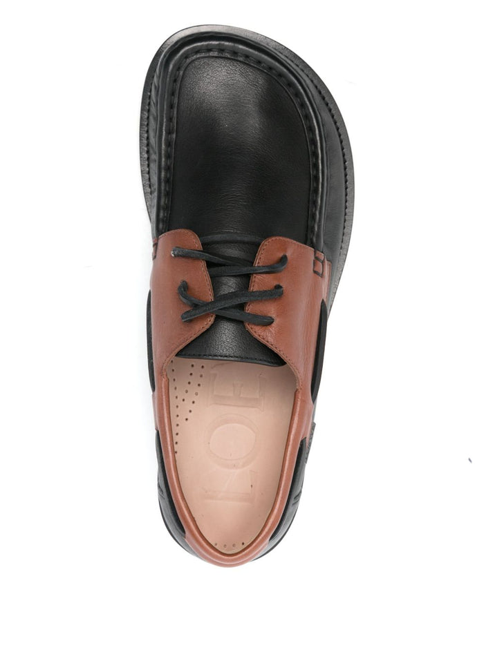 Loewe Flat shoes Brown Calf Leather