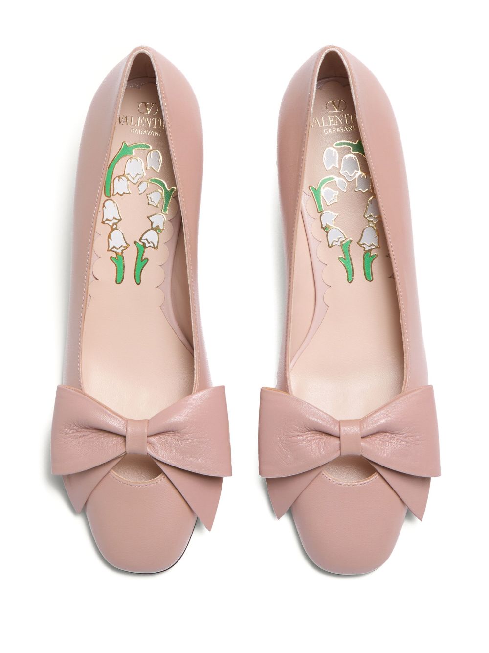 Valentino Garavani With Heel Powder Calf Leather