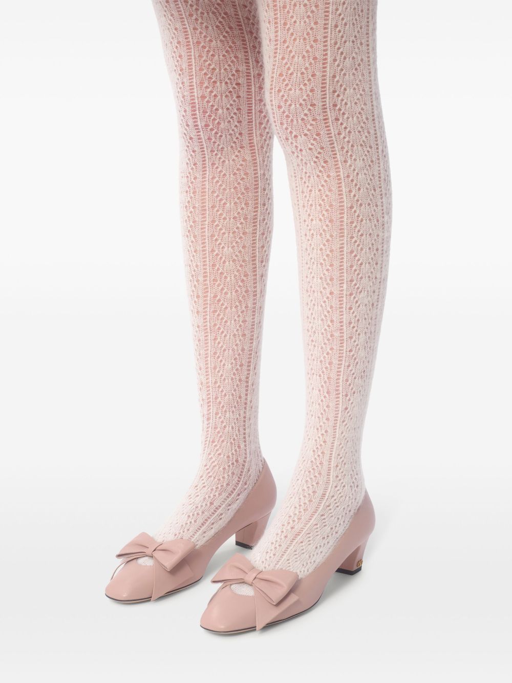 Valentino Garavani With Heel Powder Calf Leather