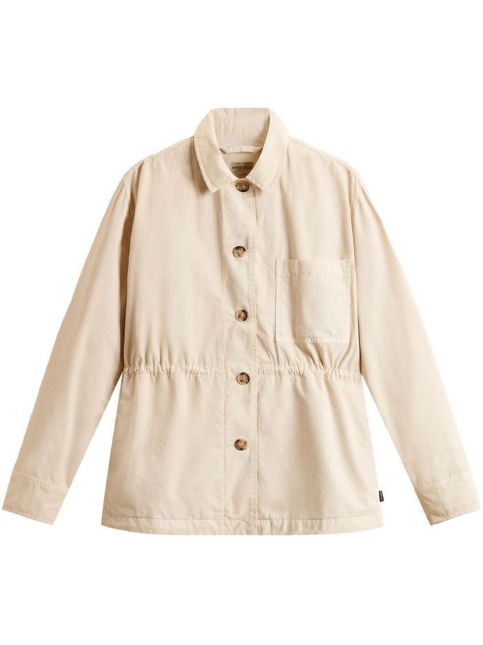 Woolrich Coats Beige Cotton