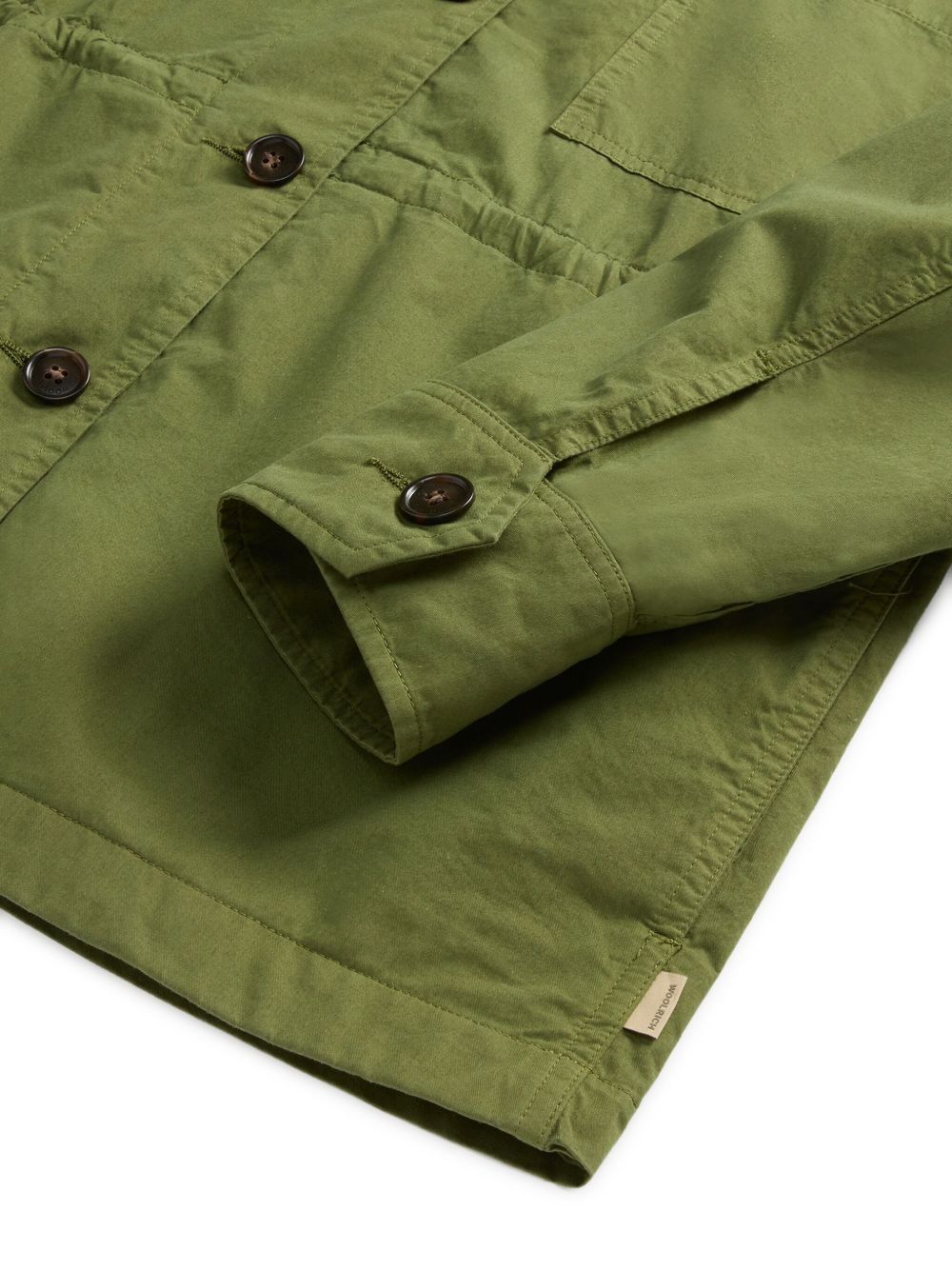 Woolrich Coats Verde Cotton