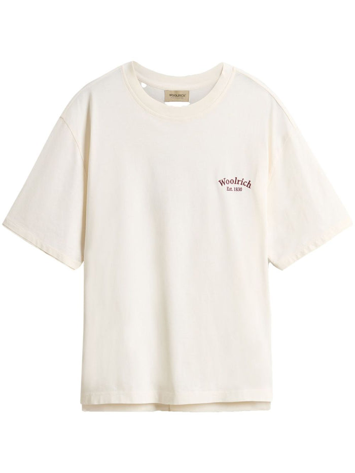 Woolrich T-Shirts And Polos Bianco Cotton