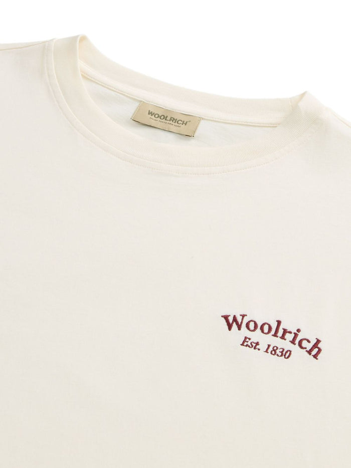 Woolrich T-Shirts And Polos Bianco Cotton