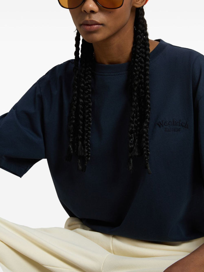 Woolrich T-Shirts And Polos Blu Cotton