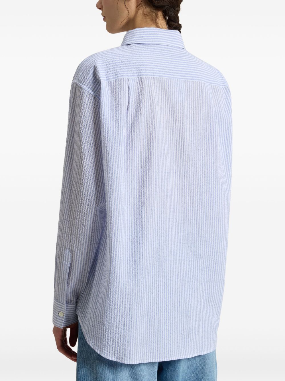 Woolrich Shirts Azzurro Cotton
