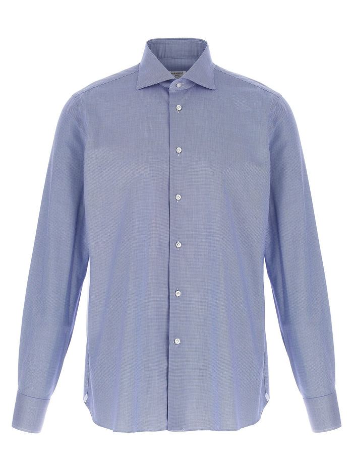 Marechiaro shirt Light Blue Cotton Shirt, Blouse