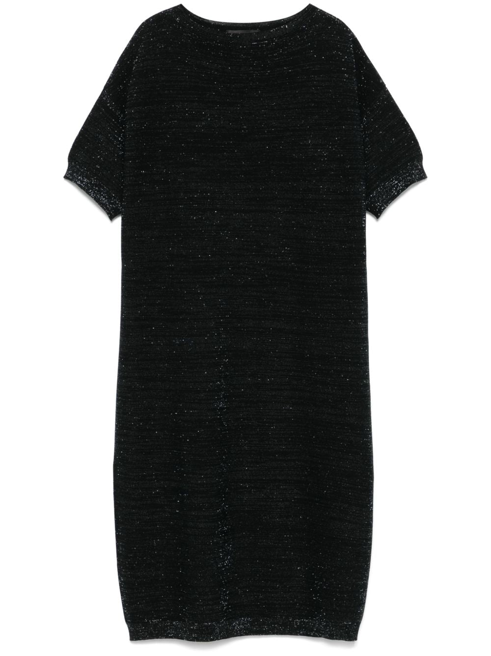 Fabiana Filippi Dresses Black Cotton Viscose Polyester