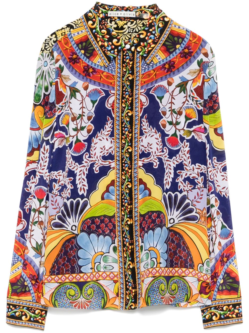 Alice + Olivia Shirts Multicolour Silk