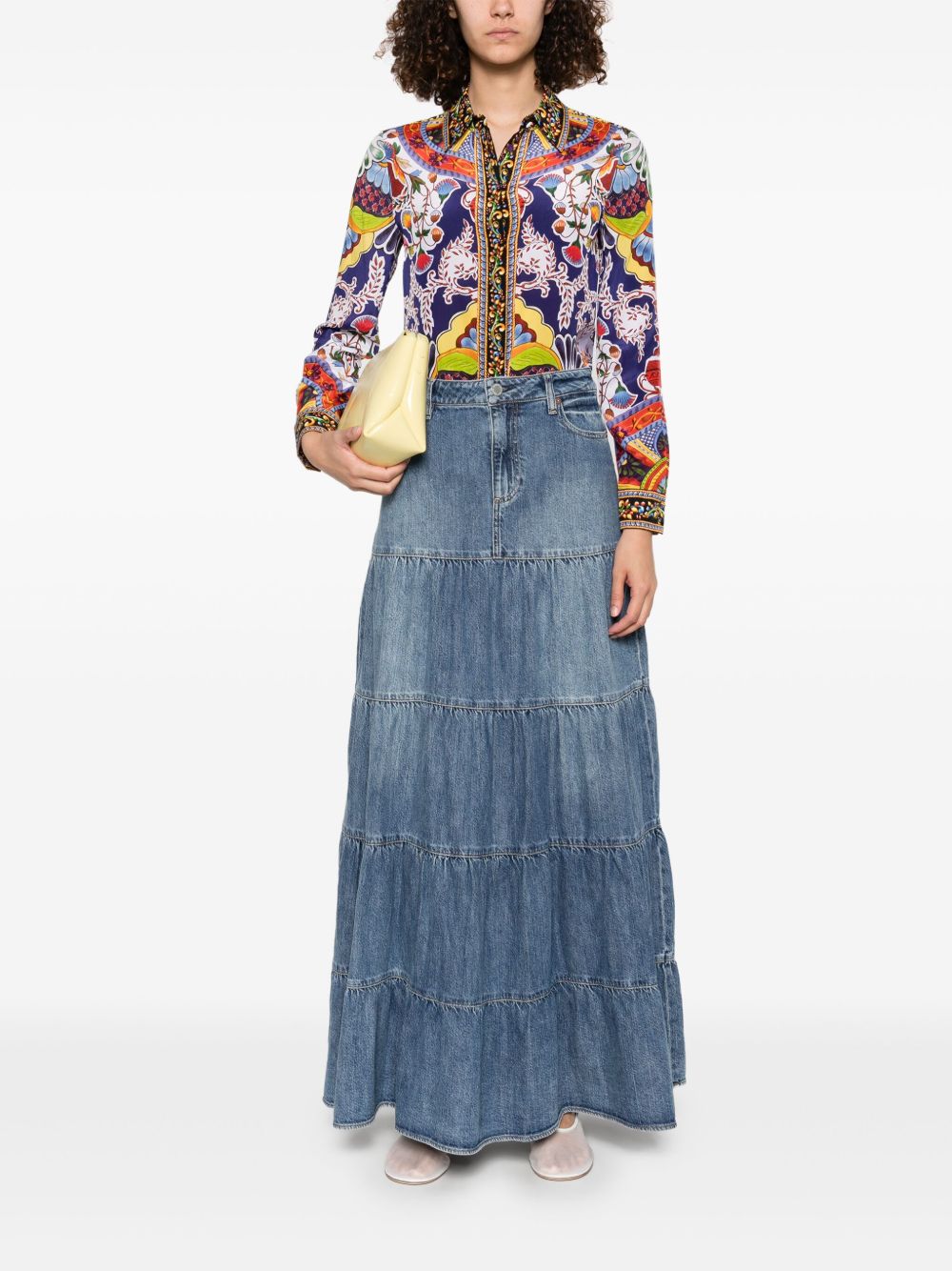 Alice + Olivia Shirts Multicolour Silk