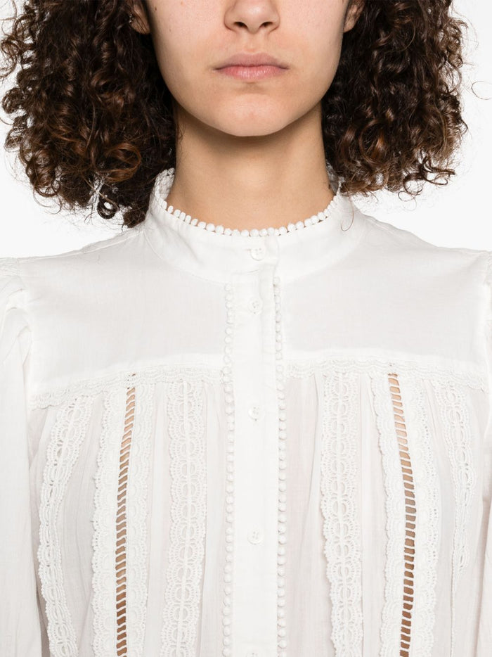 Alice + Olivia Shirts White Outer: Polyester