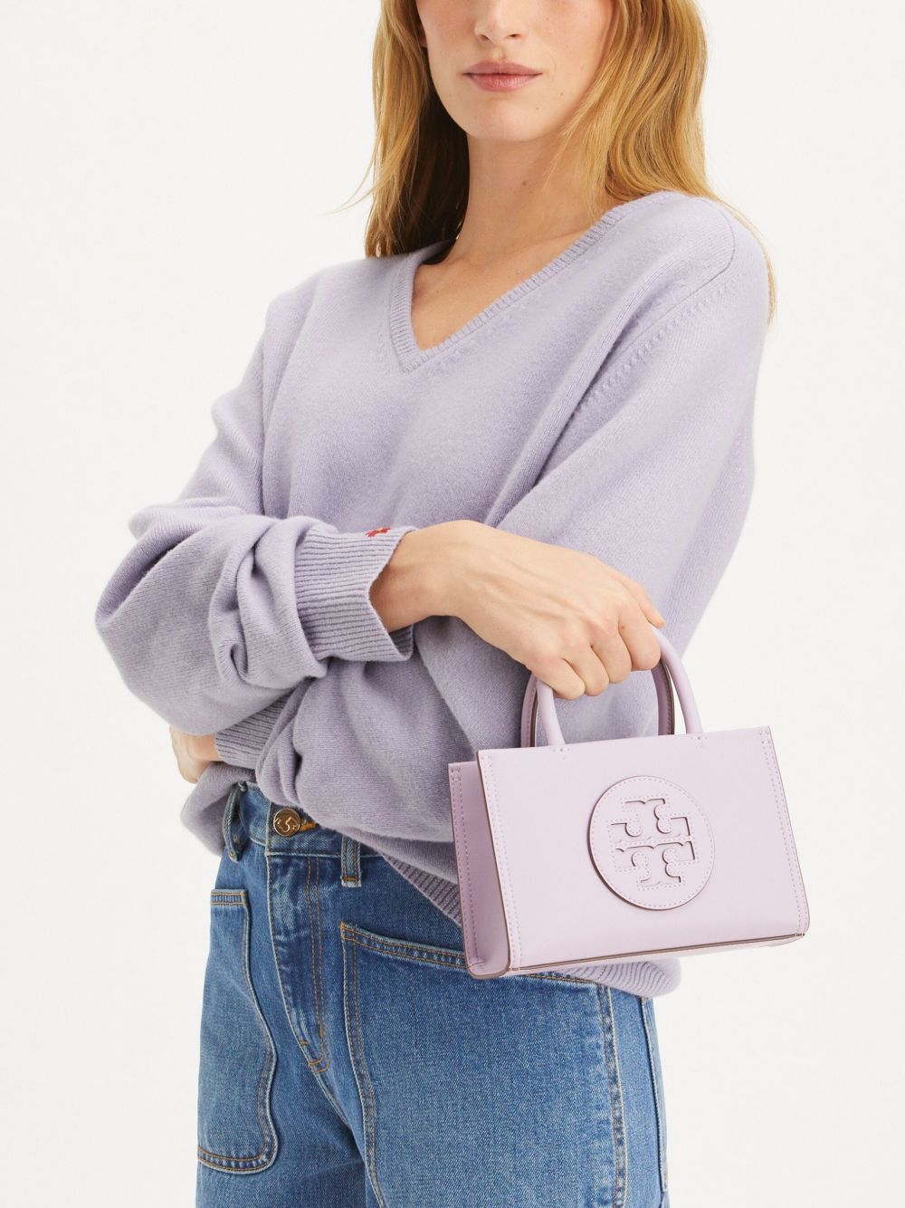 Tory Burch Bags Lilac Calf Leather