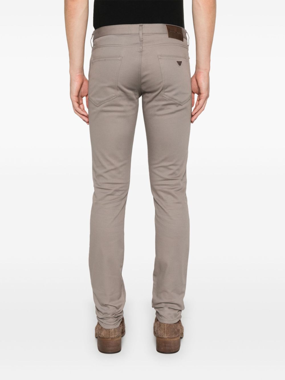 Emporio Armani Jeans Tortora Cotton Elastane