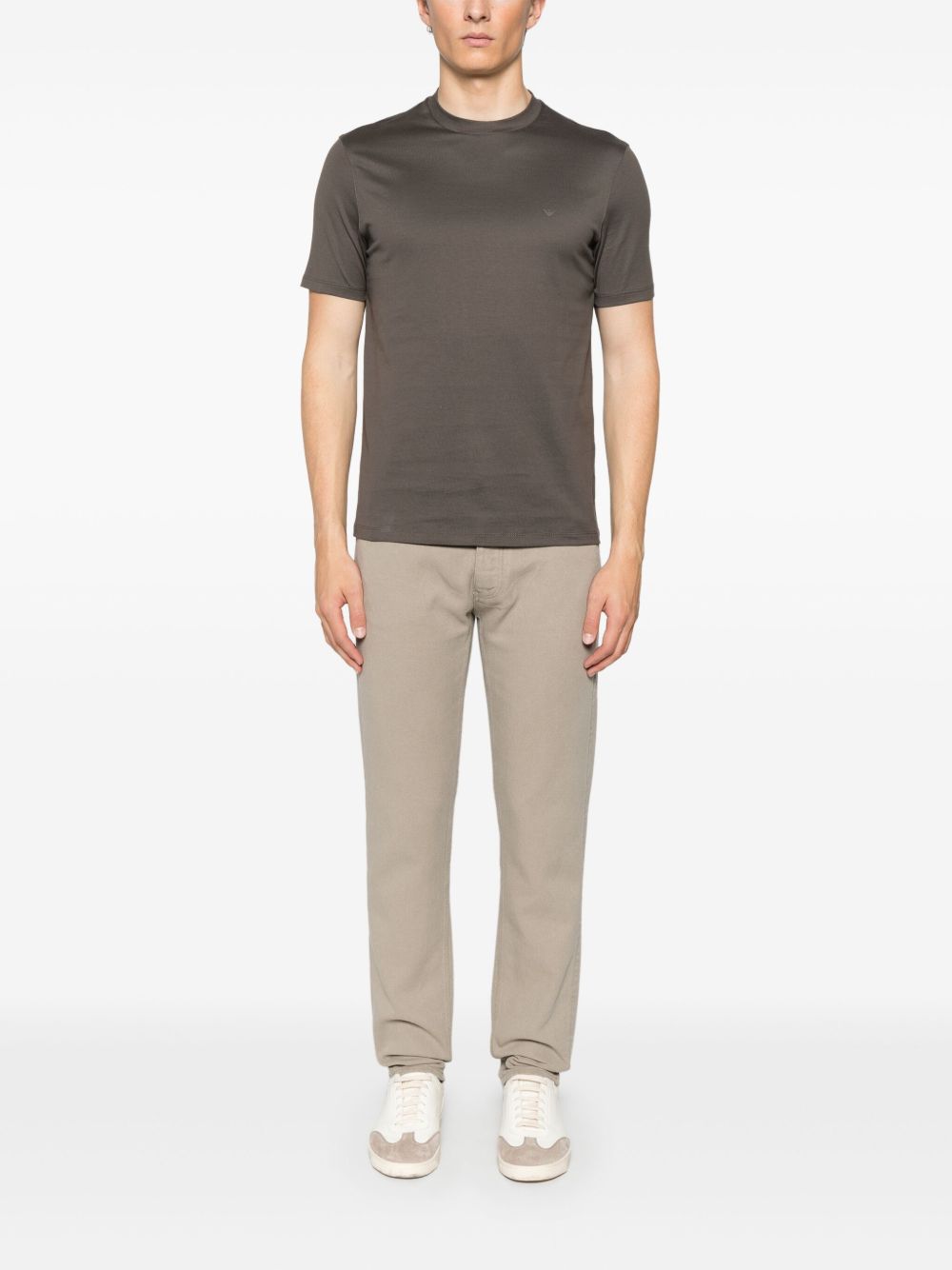 Emporio Armani Jeans Tortora Lyocell Cotton