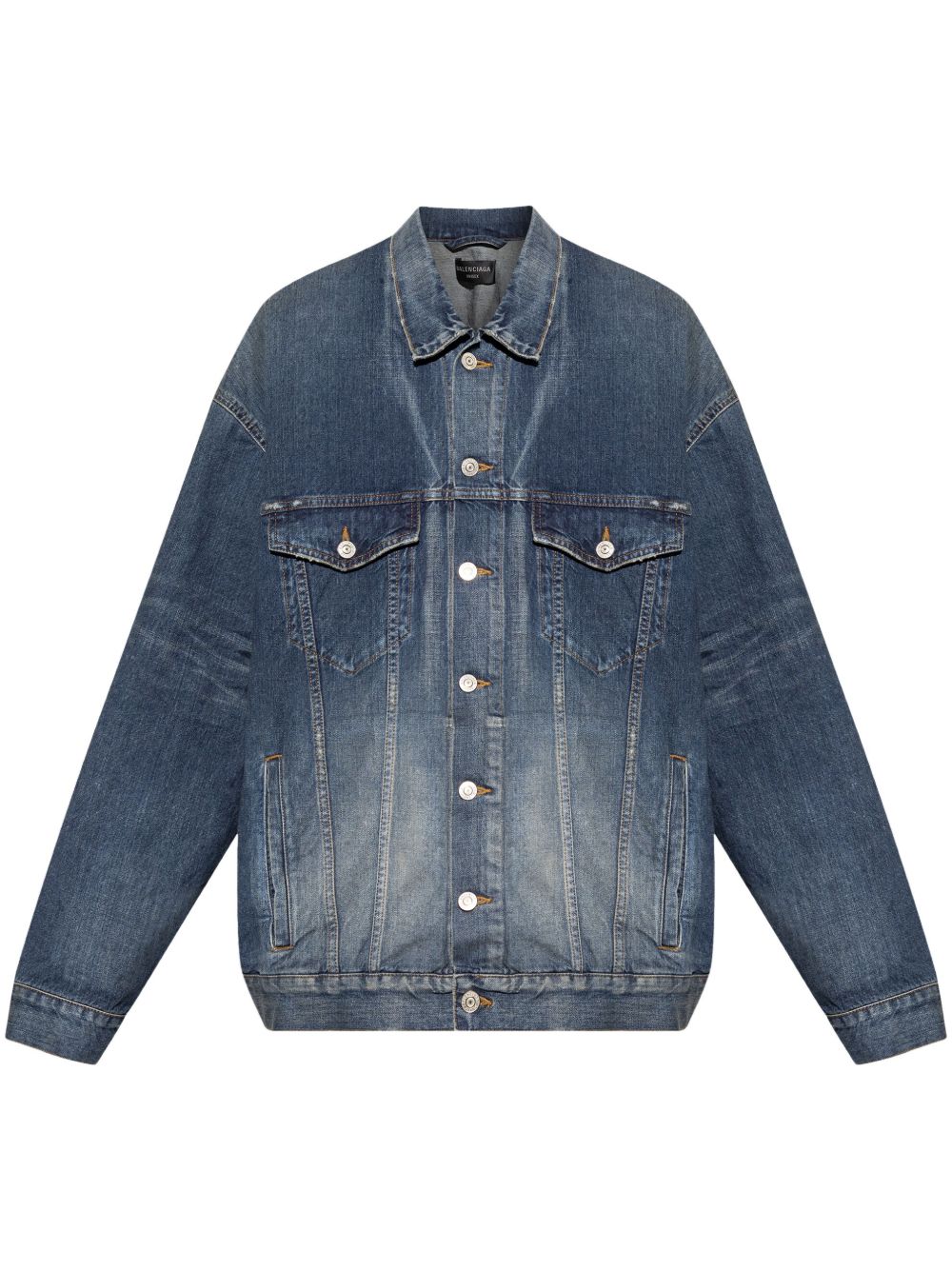 Balenciaga Coats Grey Cotton