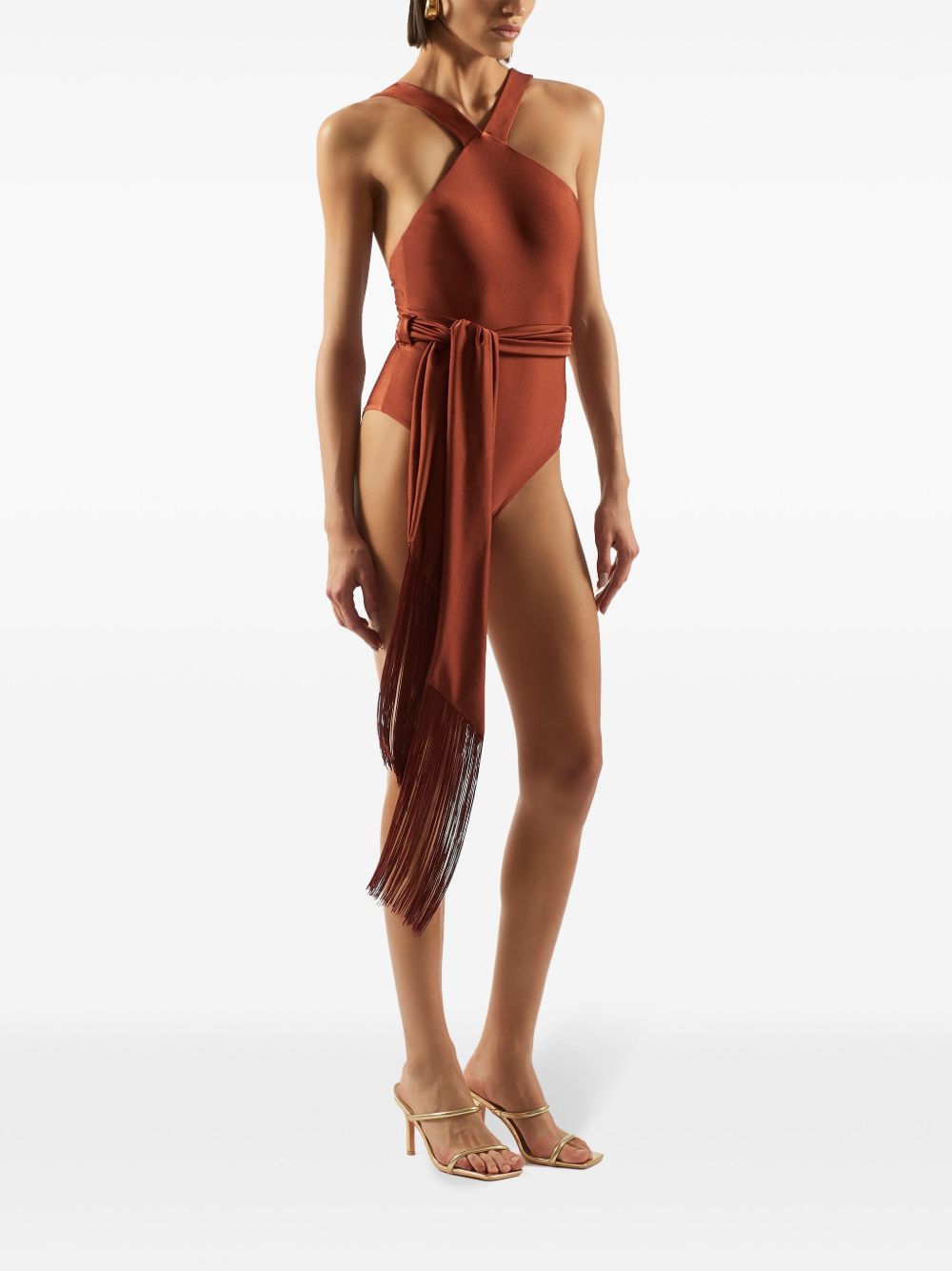 Taller Marmo Pre Sea Clothing Bordeaux Nylon Elastane