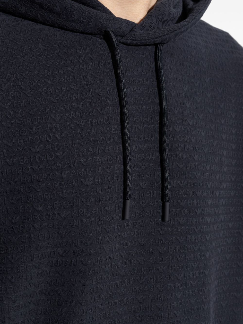 Emporio Armani Sweaters Blu Lyocell Cotton Elastane
