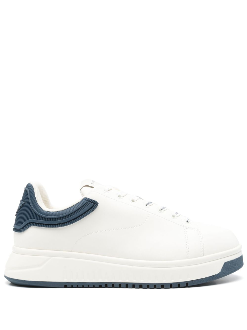 Emporio Armani Sneakers Blu Polyurethane