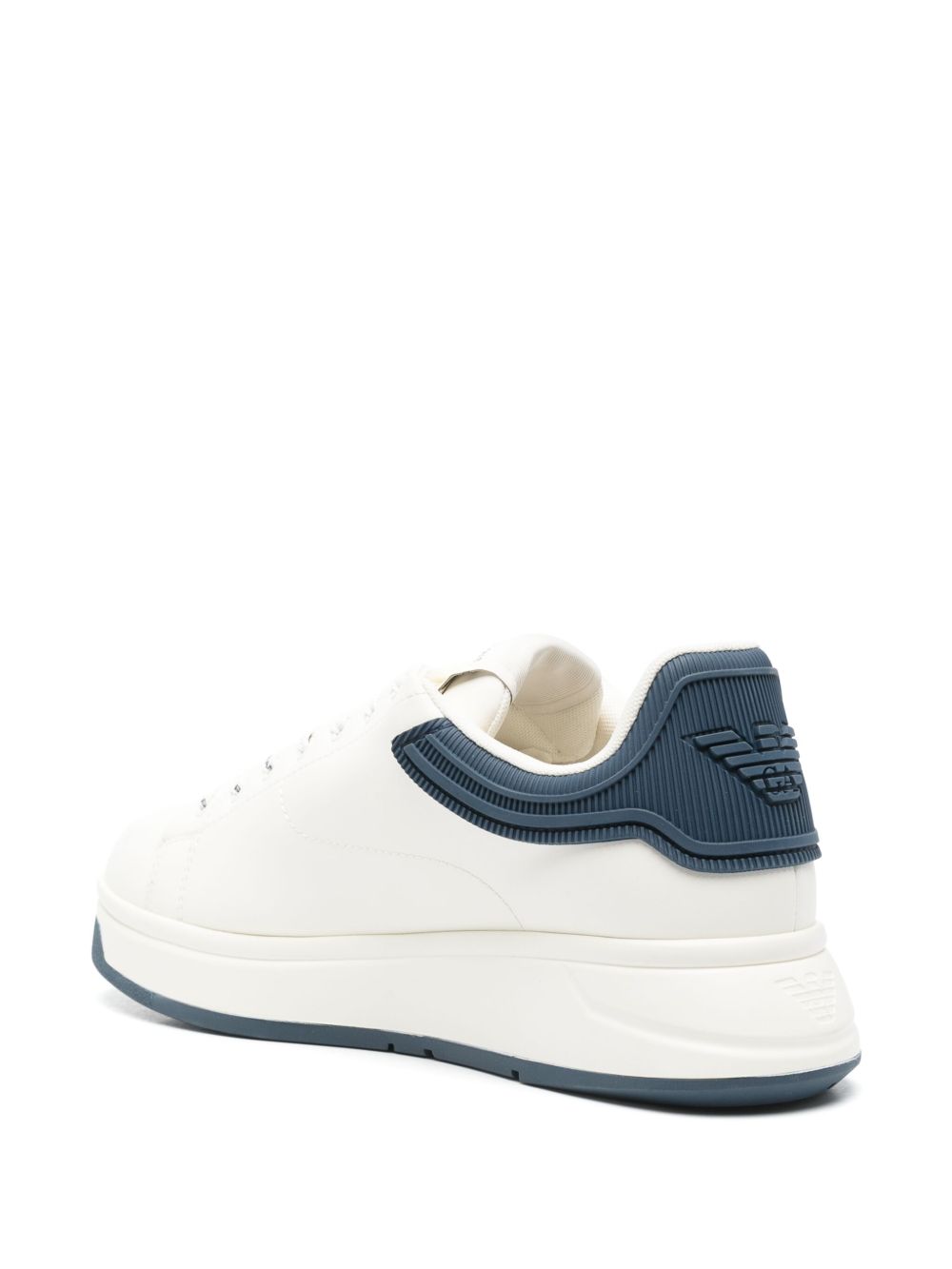 Emporio Armani Sneakers Blu Polyurethane