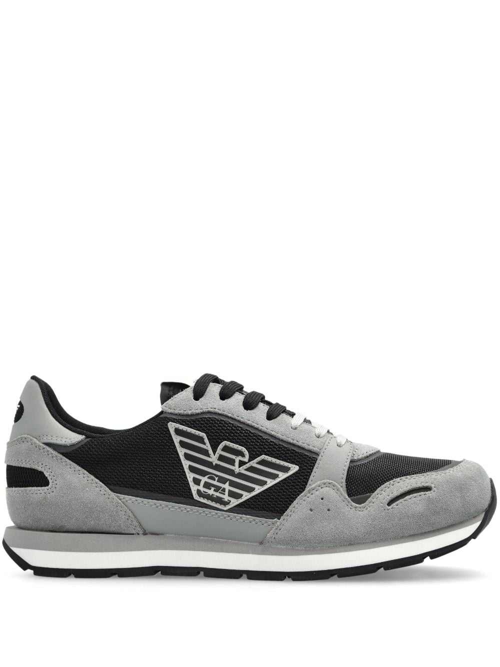 Emporio Armani Sneakers Nero Suede