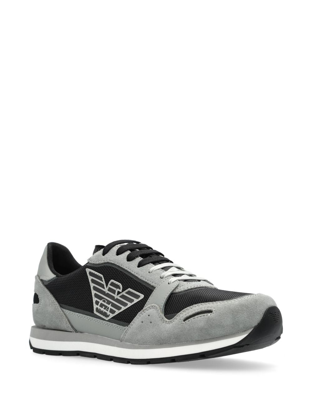 Emporio Armani Sneakers Nero Suede