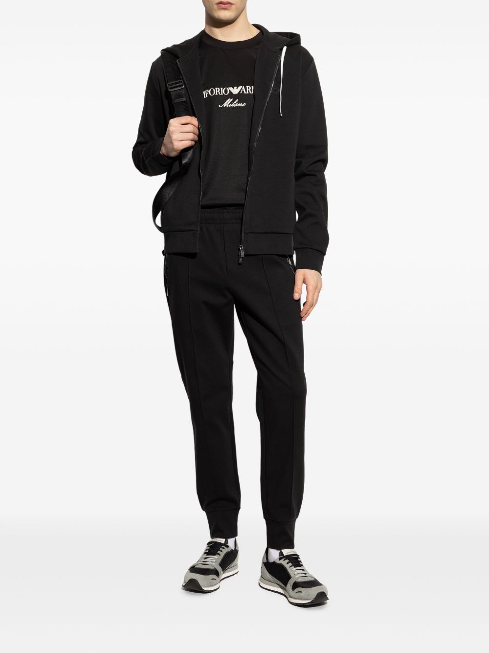 Emporio Armani Sneakers Nero Suede