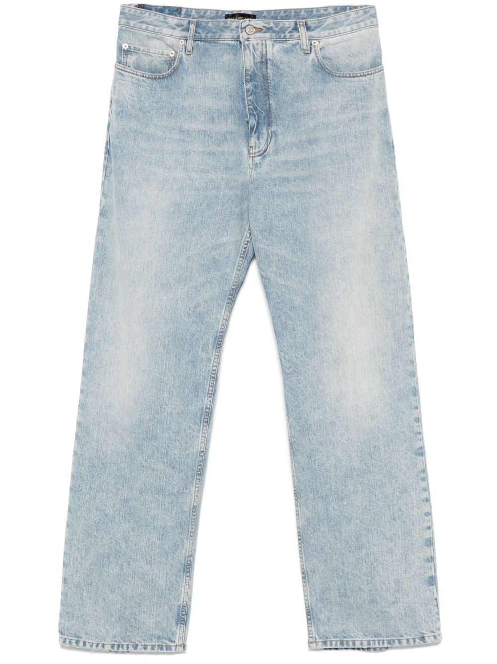 Balenciaga Jeans Clear Blue Polyester Cotton