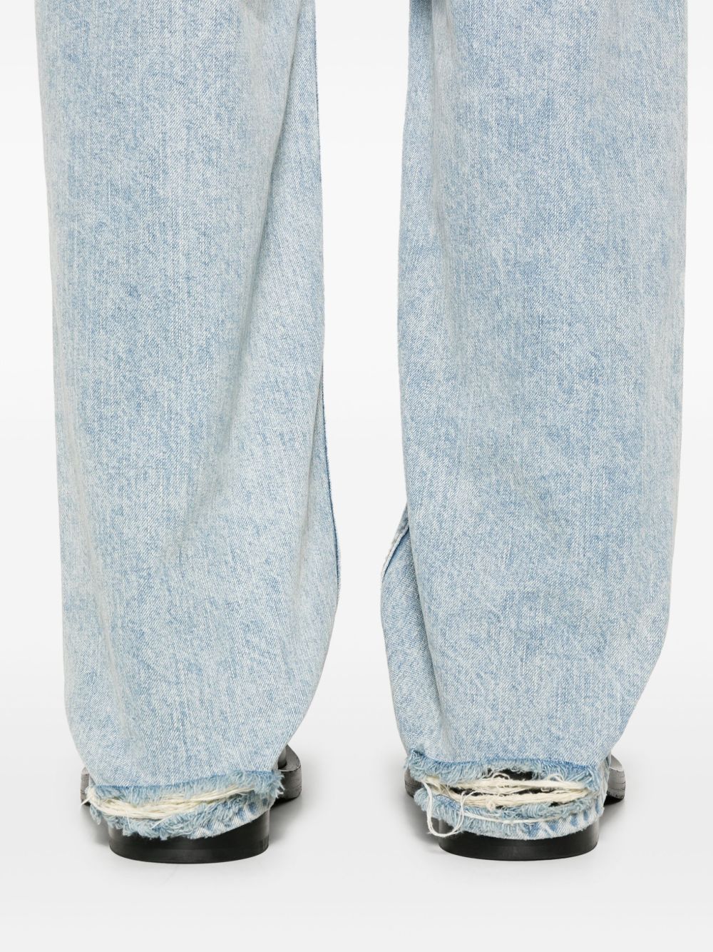 Balenciaga Jeans Clear Blue Polyester Cotton