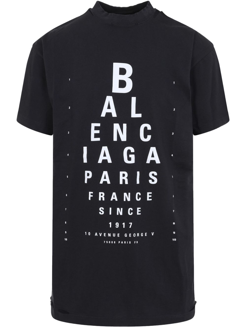 Balenciaga T-shirts and Polos Black Cotton