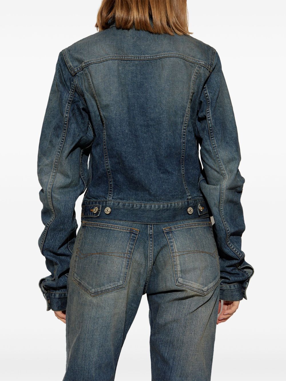 Balenciaga Coats Blue Cotton