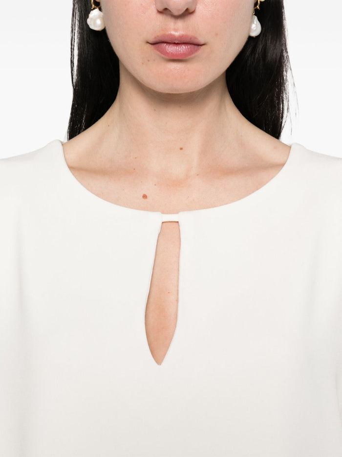 Alberto Biani Shirts Ivory Triacetate Polyester