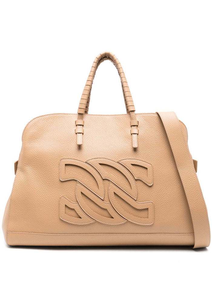 Casadei Bags Beige Calf Leather