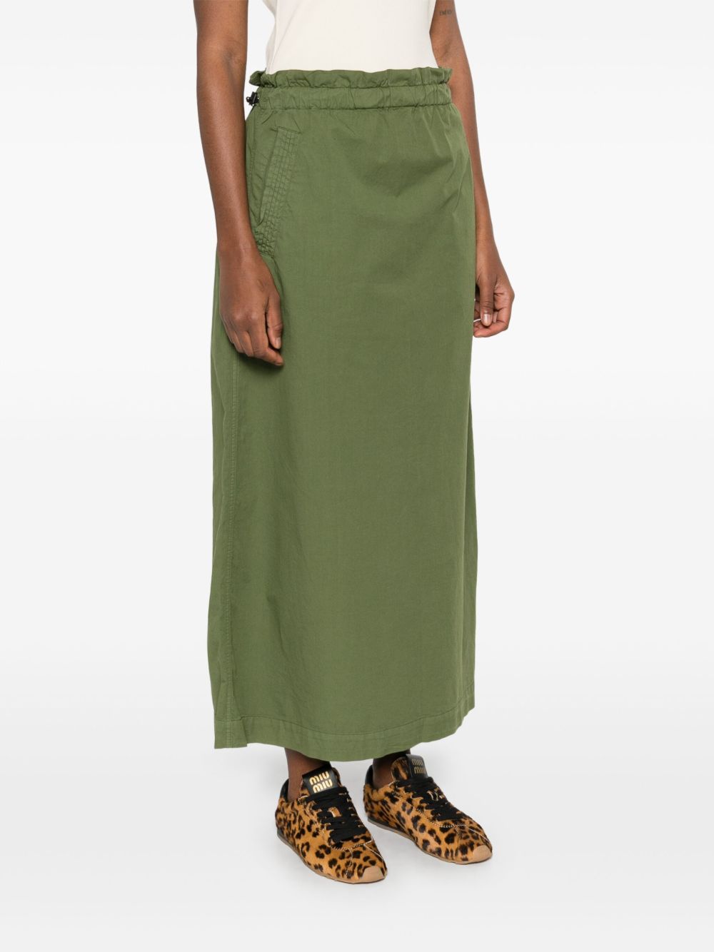Woolrich Skirts Verde Cotton