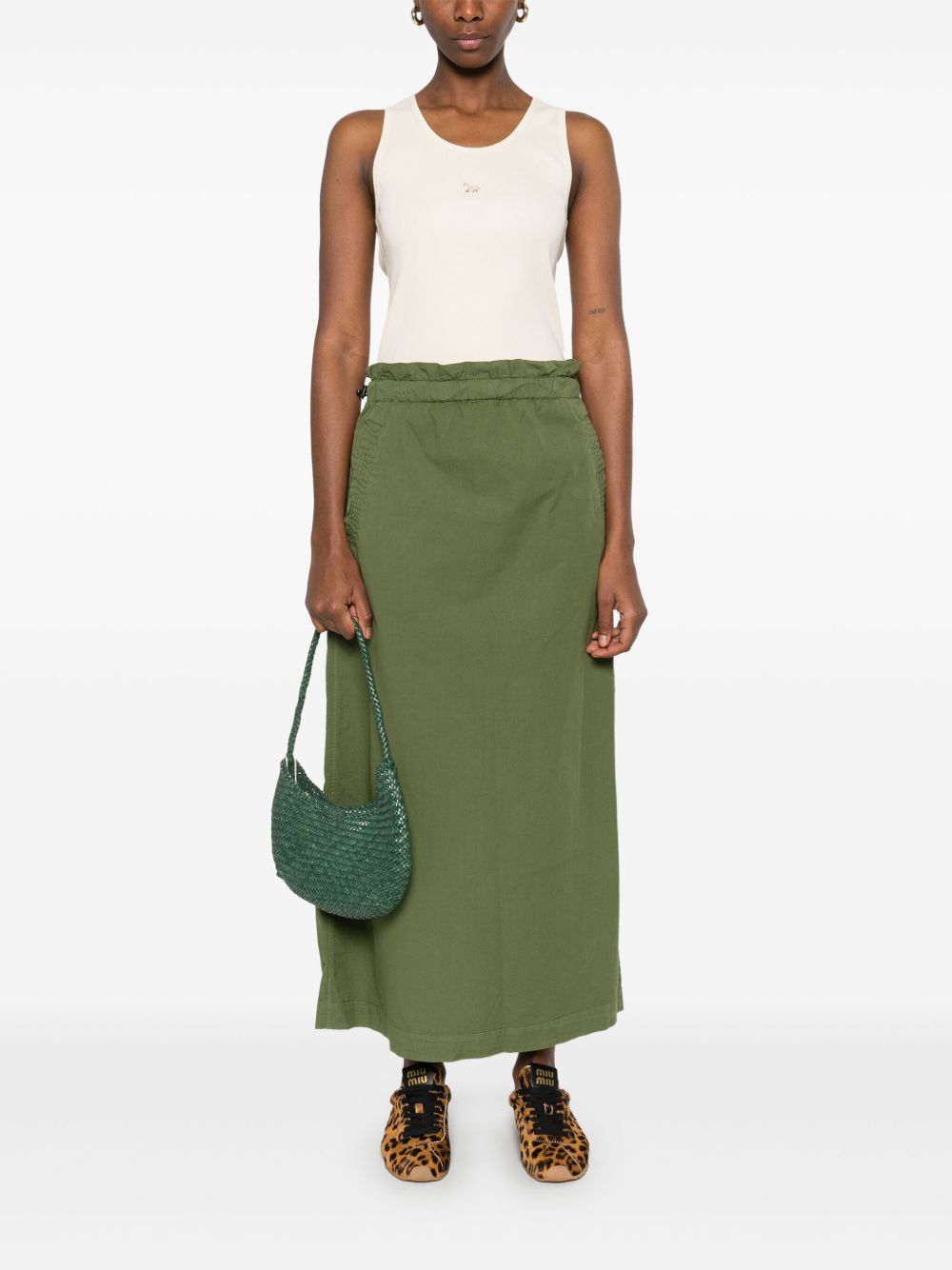 Woolrich Skirts Verde Cotton