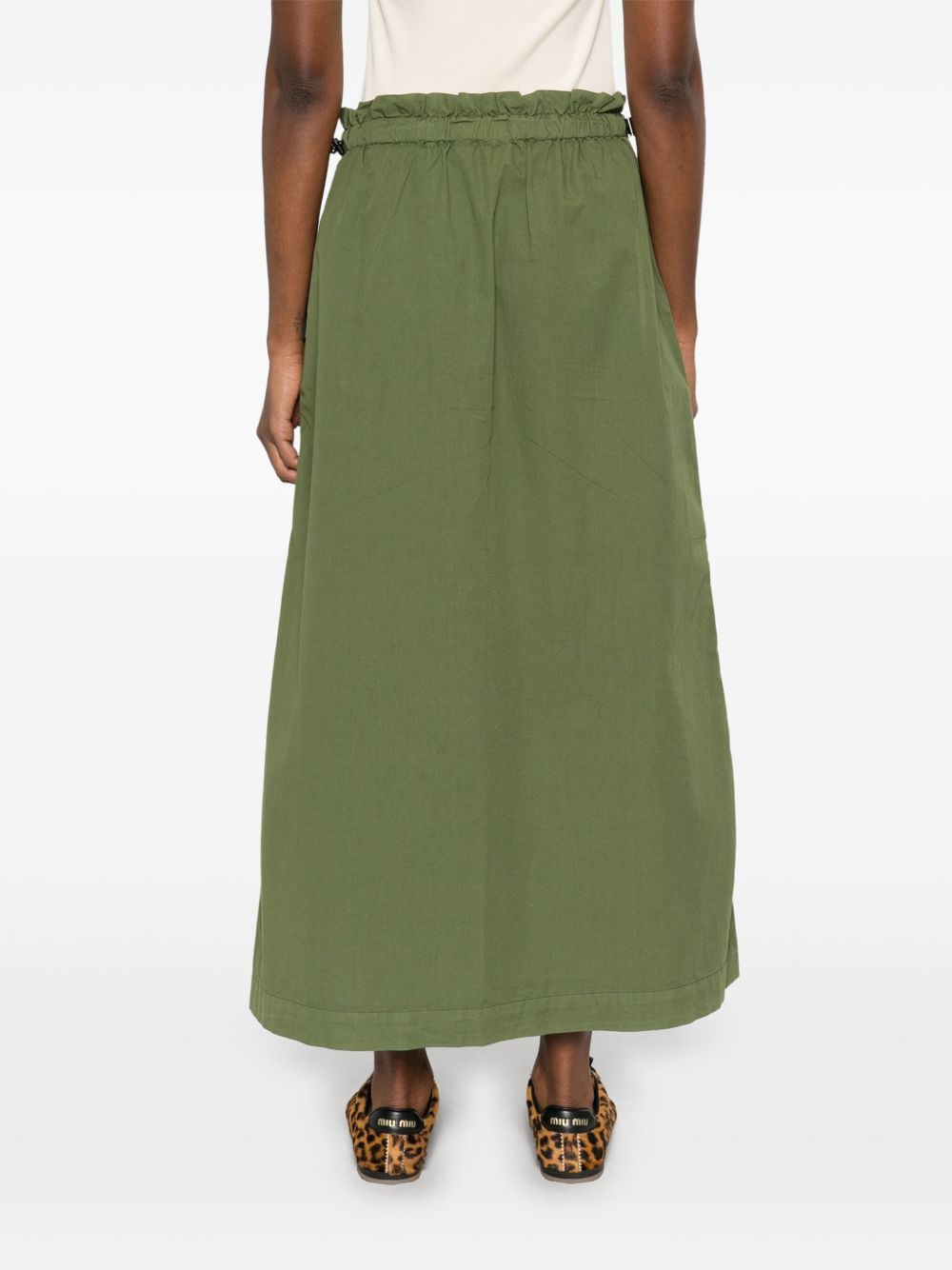 Woolrich Skirts Verde Cotton