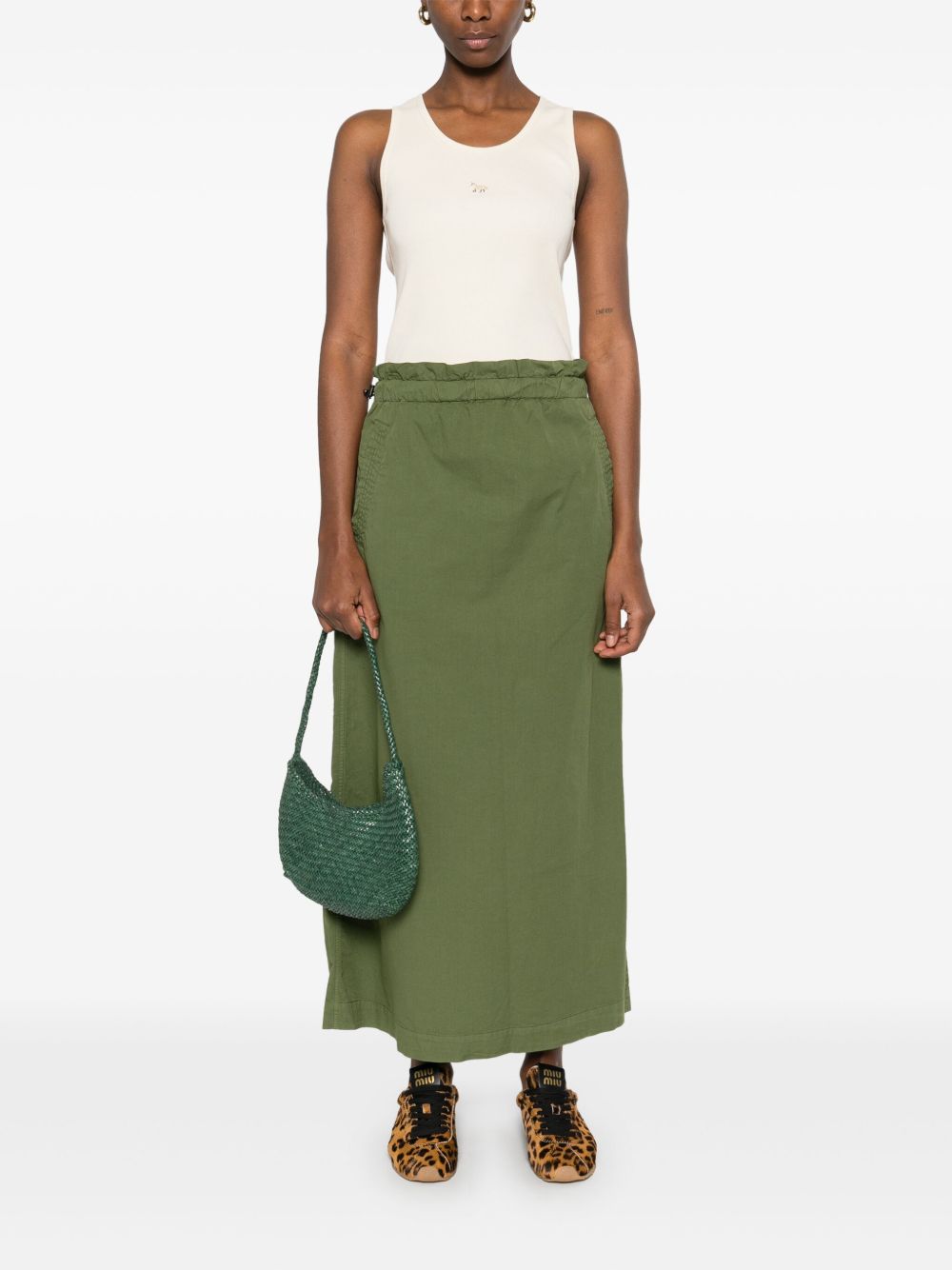 Maison Kitsune Top Ivory Cotton