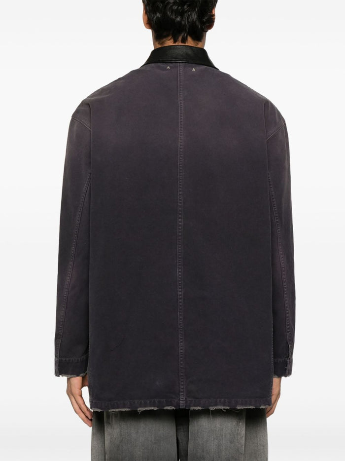 Golden Goose Jackets Blue Outer: Cotton