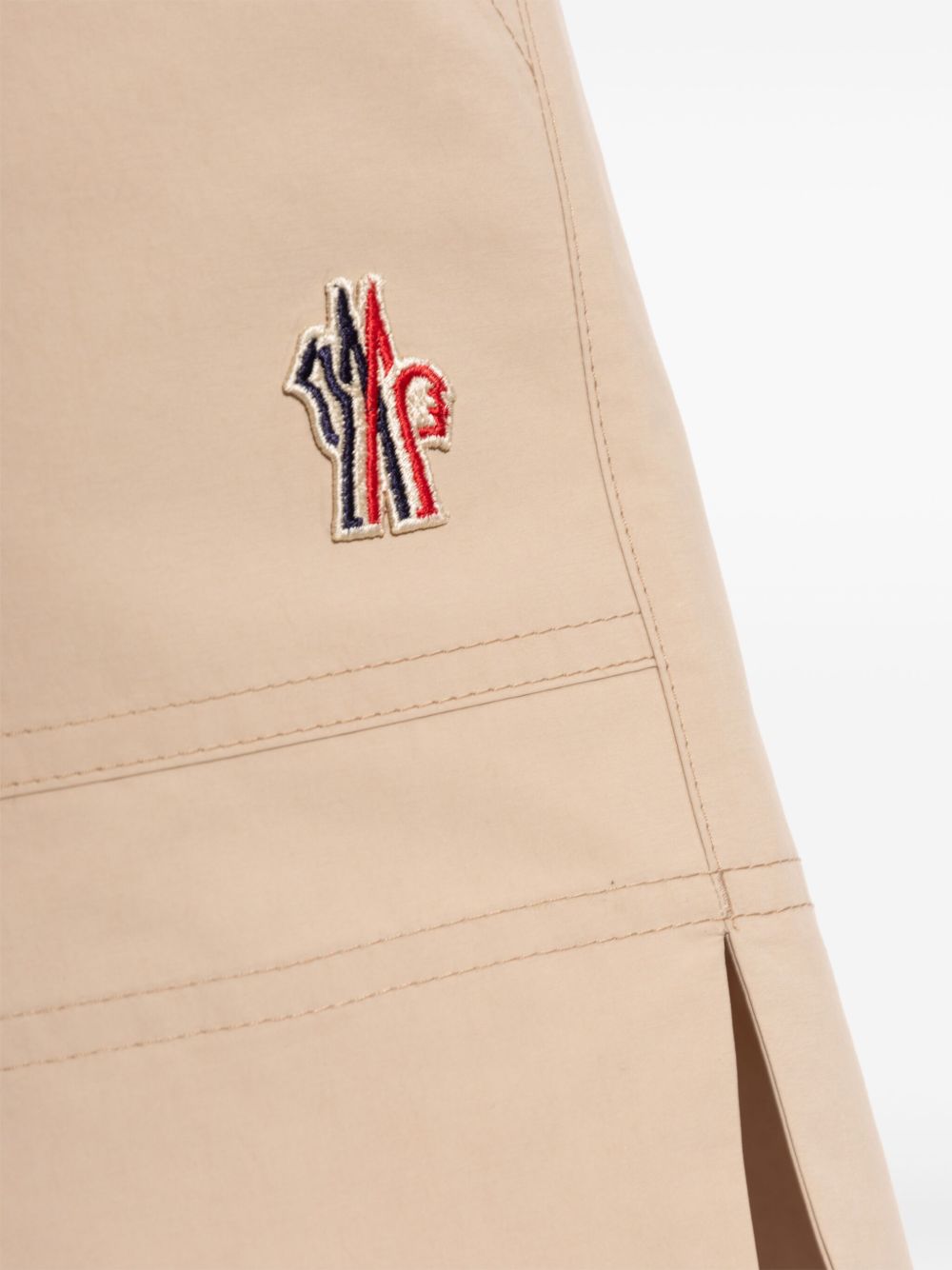 Moncler Grenoble Shorts Beige Polyester