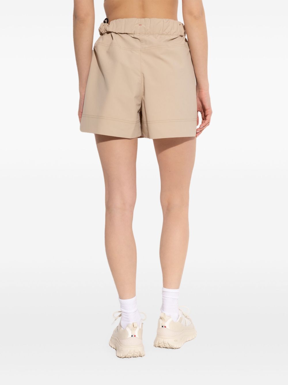 Moncler Grenoble Shorts Beige Polyester