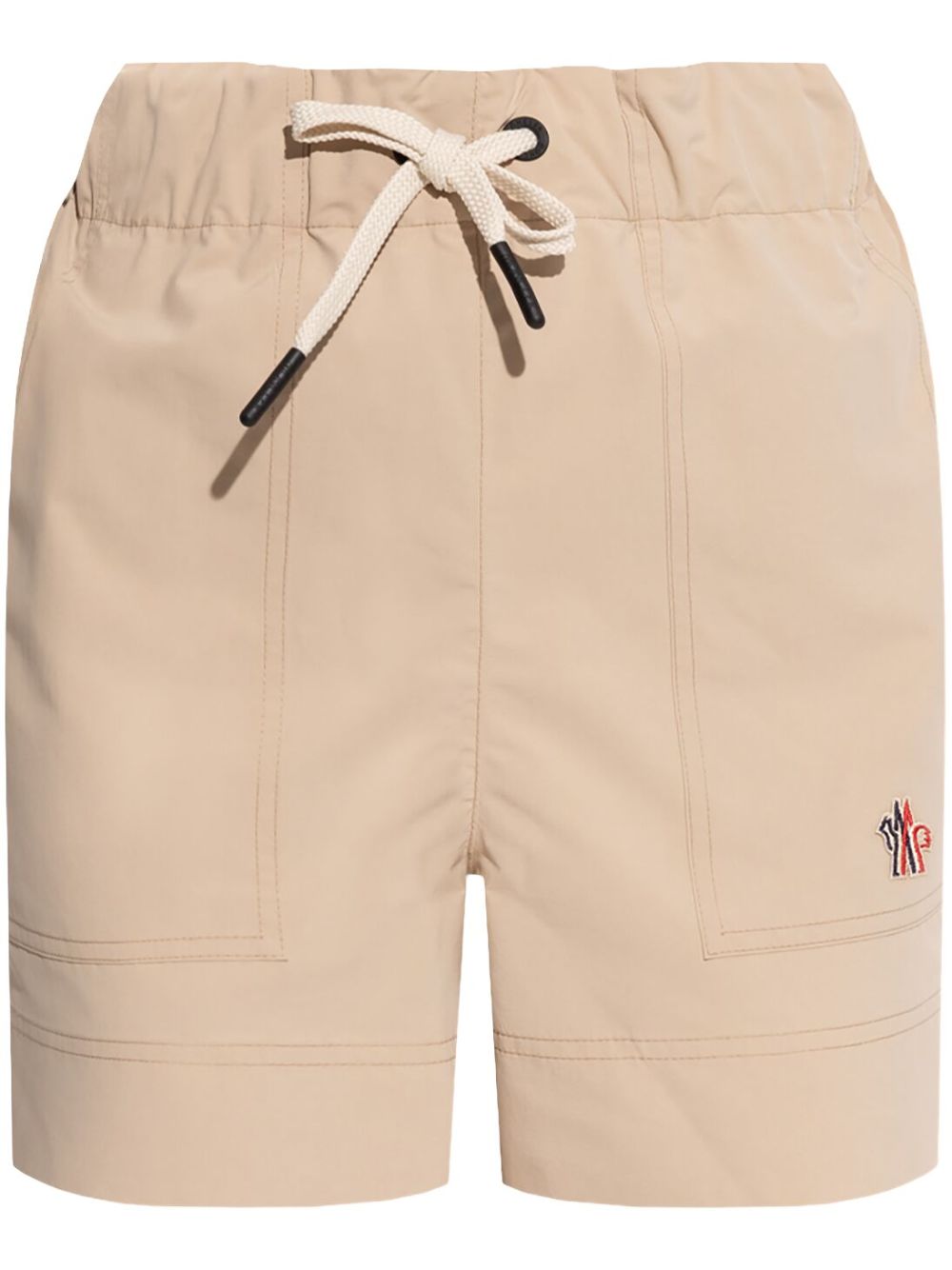 Moncler Grenoble Shorts Beige Polyester