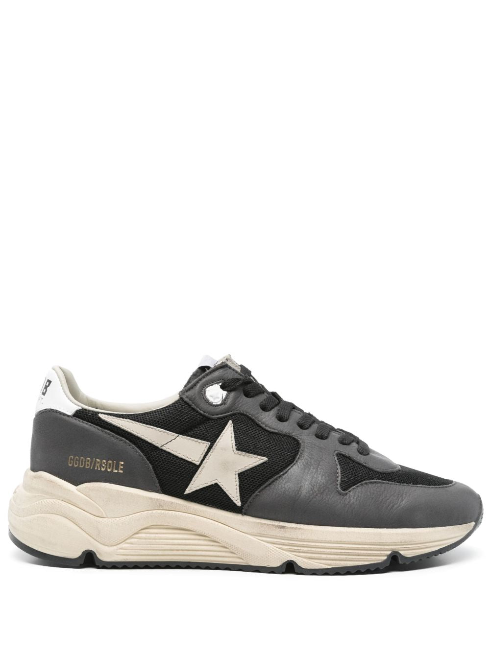 Golden Goose Sneakers Black Lining: Leather