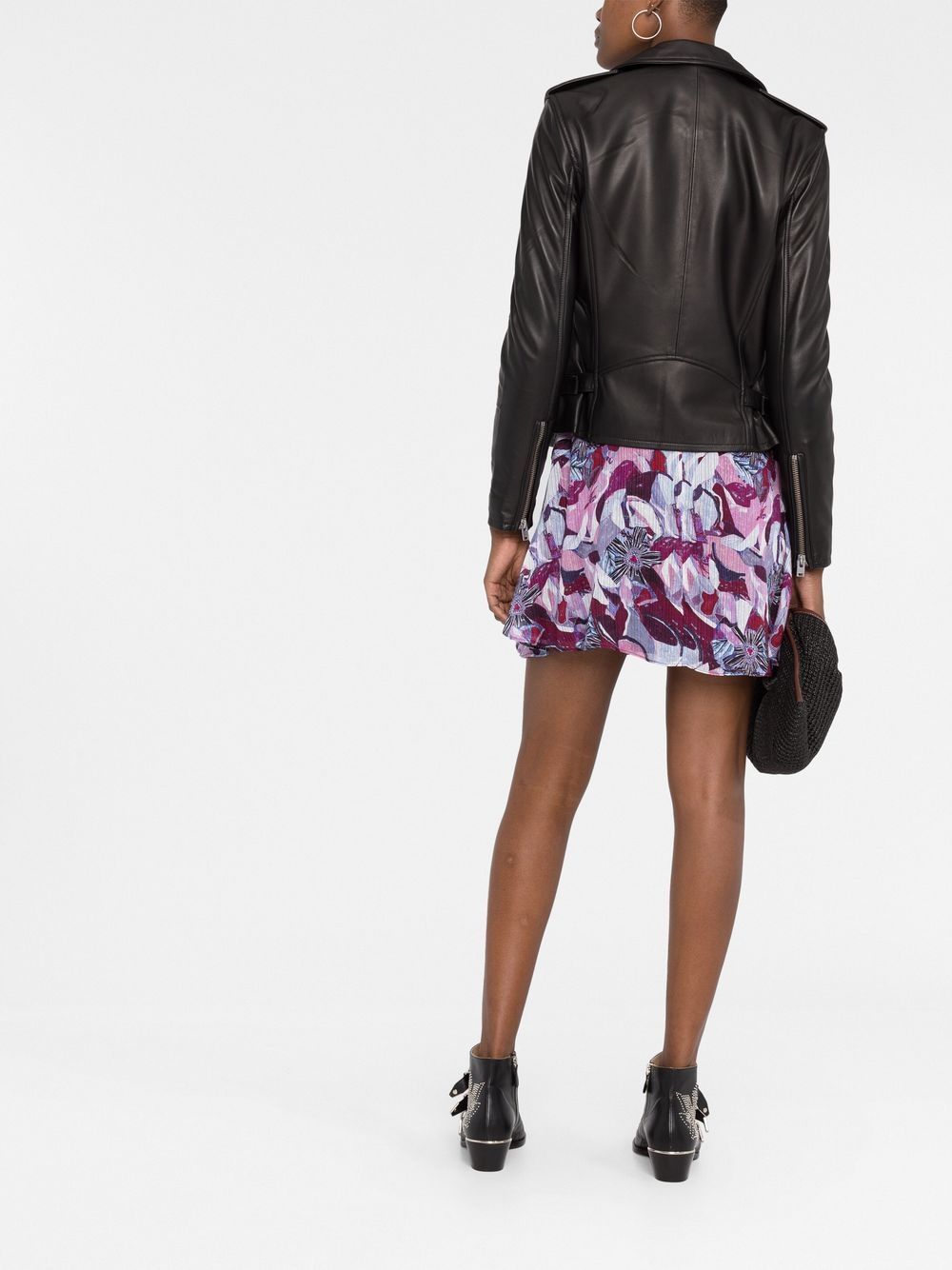 Iro Jackets Black Lamb Leather