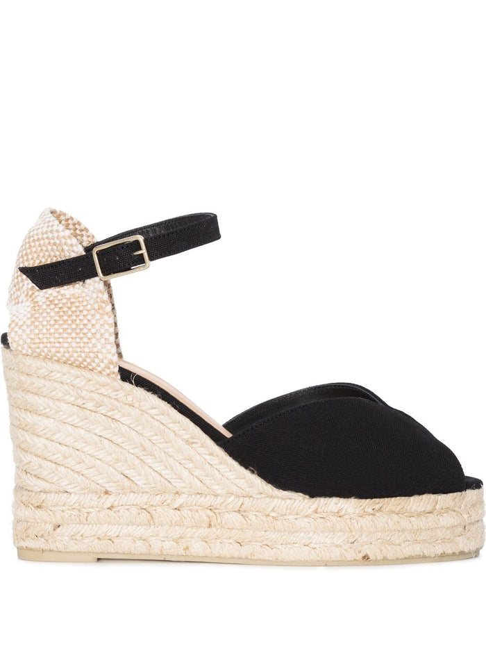 Castaner Flat shoes Black Canvas