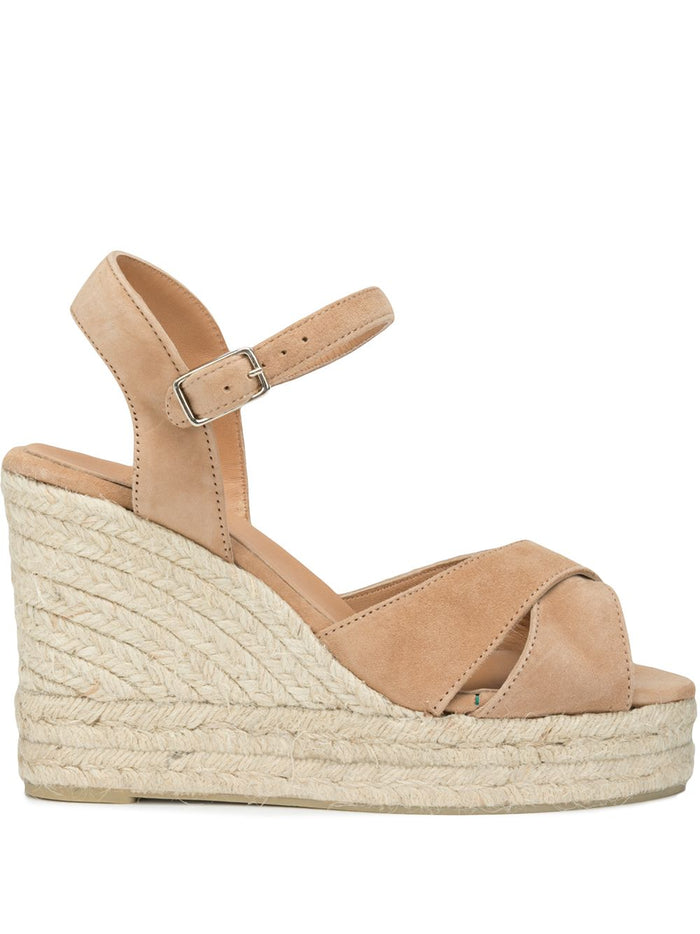 Castaner Flat shoes Brown Canvas