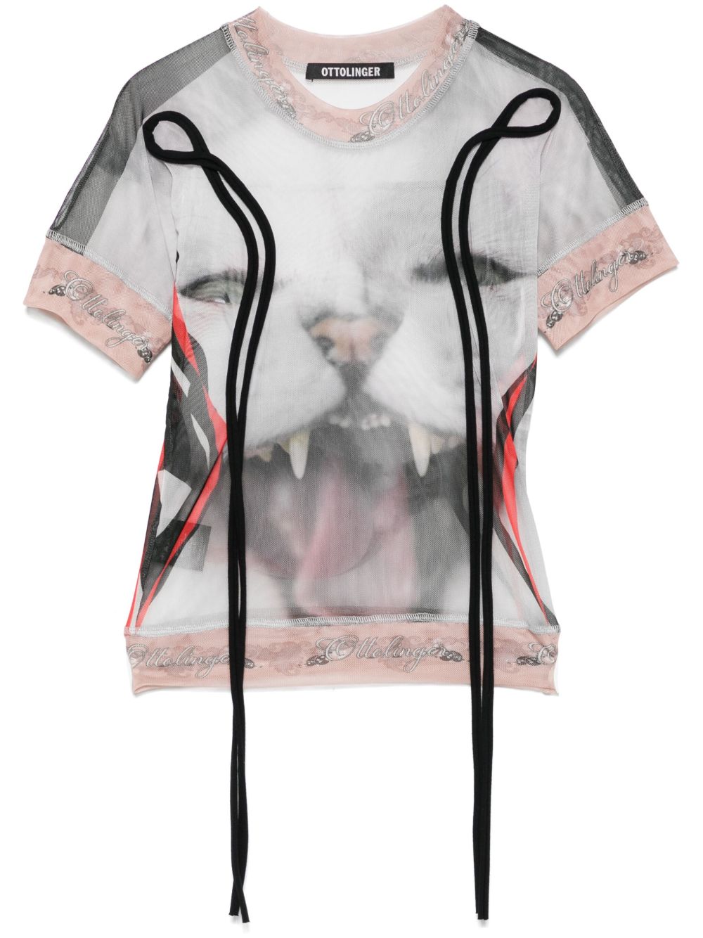 Ottolinger T-Shirts And Polos White Polyester Elastane